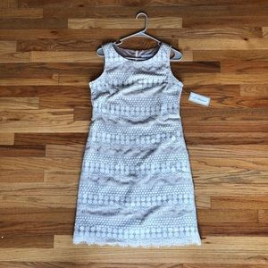 J. Howard lace overlay dress